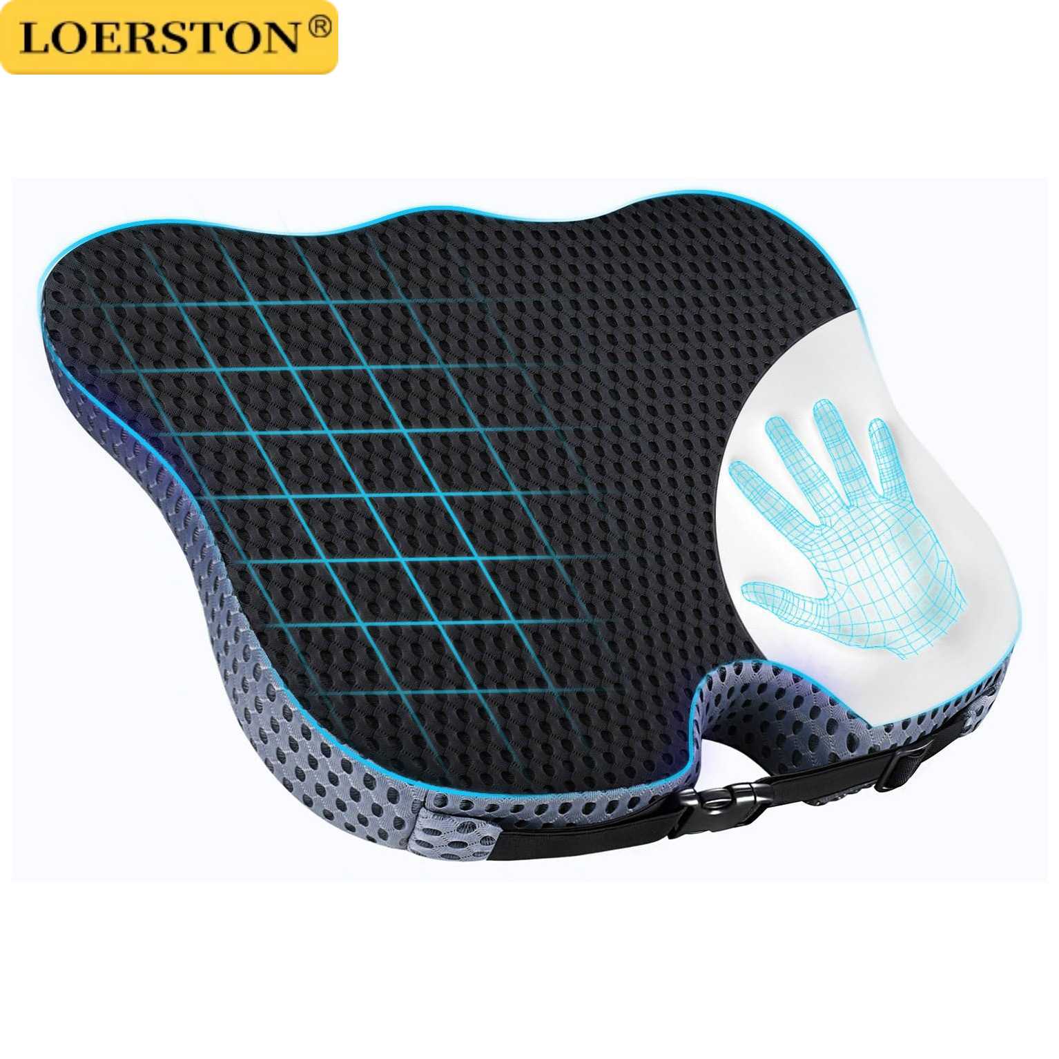 Car Seat Cushion Memory Foam - Ортопедическая подушка из пены с эффектом