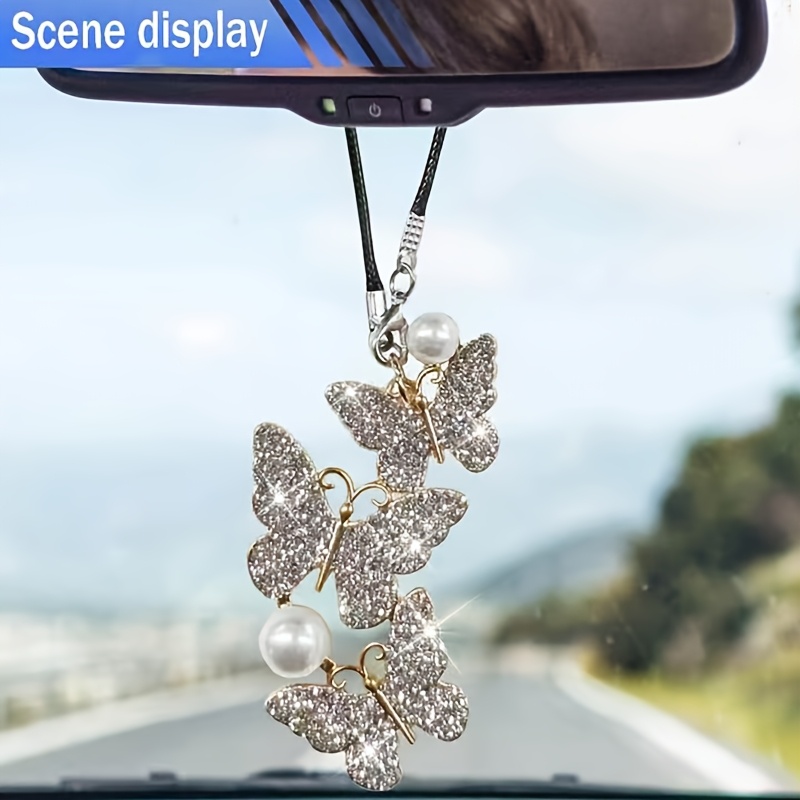 Car Accessories Evil Eye - Подвеска-бабочка для автомобиля, украшение на зеркало
