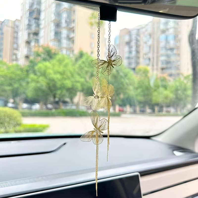 Car Accessories Evil Eye - Декоративный кулон-бабочка на зеркало заднего вида