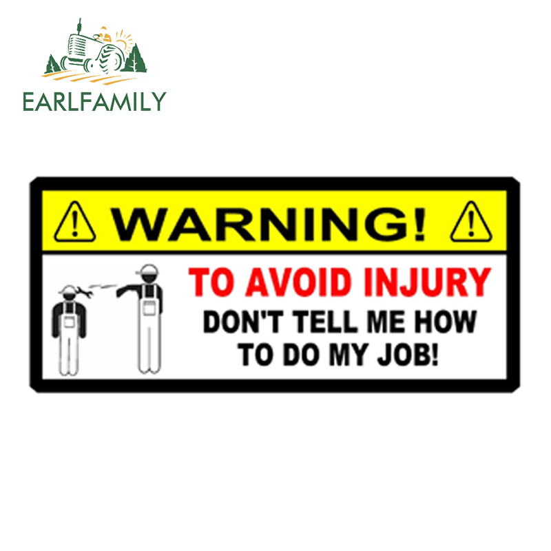 Car Accessories Job - EARLFAMILY 13 см x 5,7 см