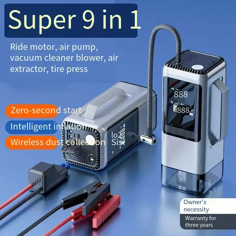 Портативный автомобильный стар – обзор и цена Portable Jump Starter