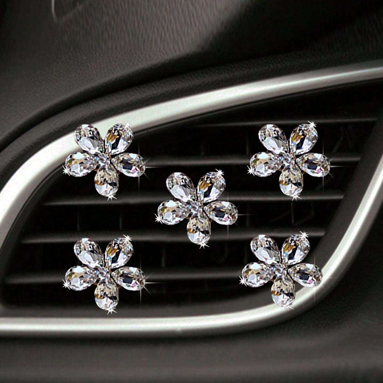 5 шт. блестящие хрустальные цв – обзор и цена Car Accessories Evil Eye
