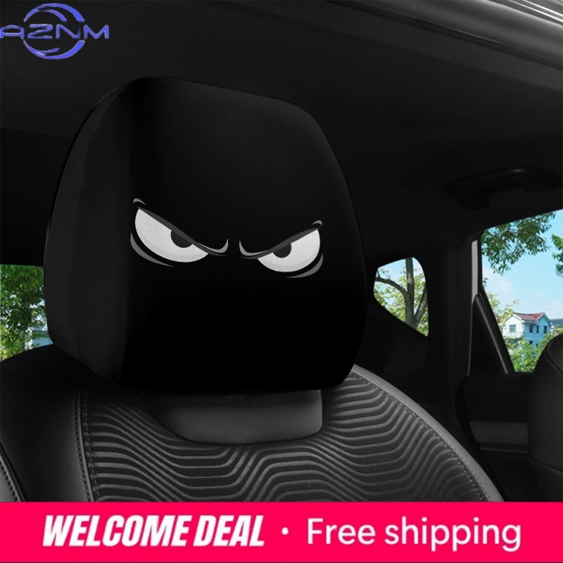 2 шт. чехлов на подголовники а – обзор и цена Car Accessories Evil Eye