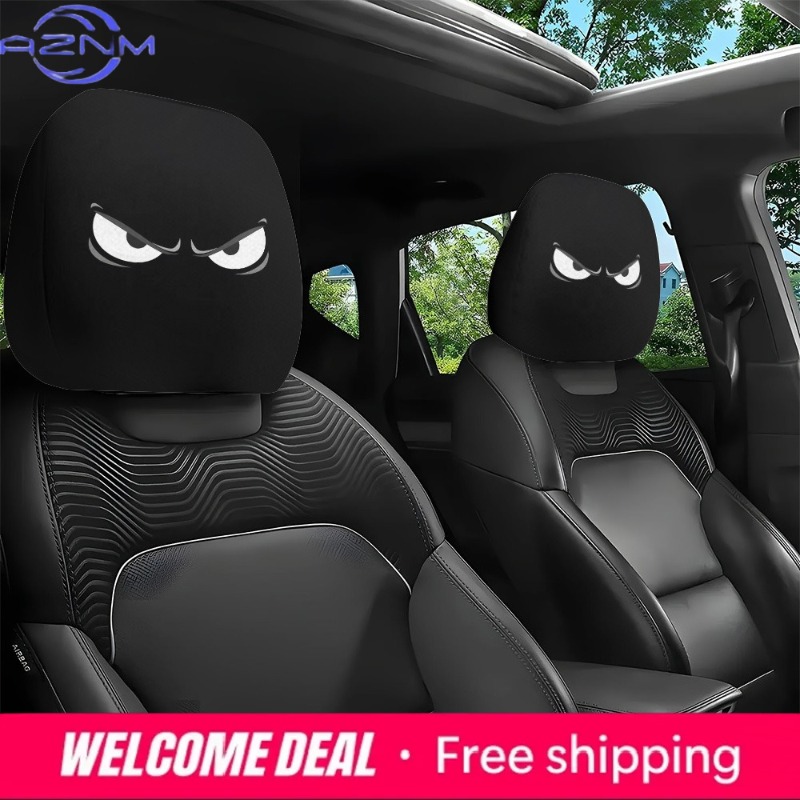 2 шт. чехлов на подголовники а – обзор и цена Car Accessories Evil Eye