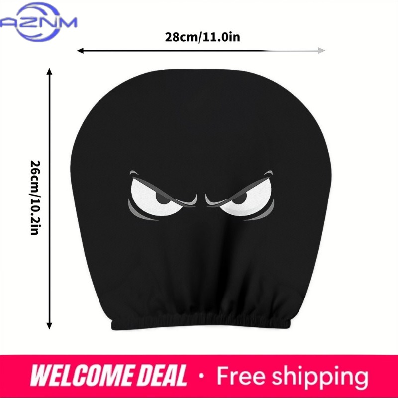2 шт. чехлов на подголовники а – обзор и цена Car Accessories Evil Eye
