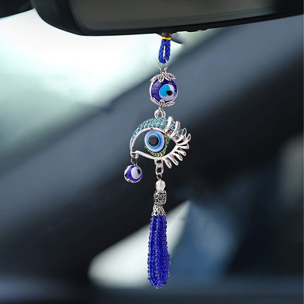 1 штука: синий очаровательный  – обзор и цена Car Accessories Evil Eye