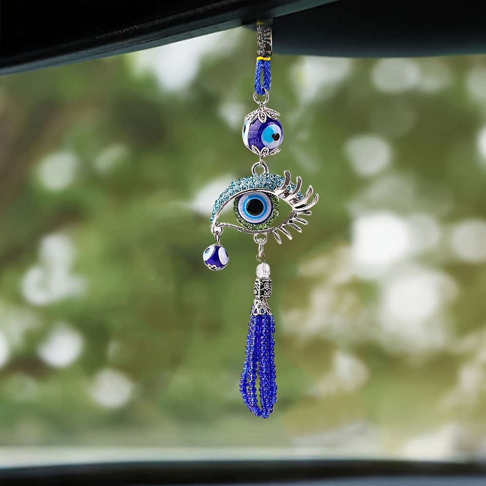1 штука: синий очаровательный  – обзор и цена Car Accessories Evil Eye