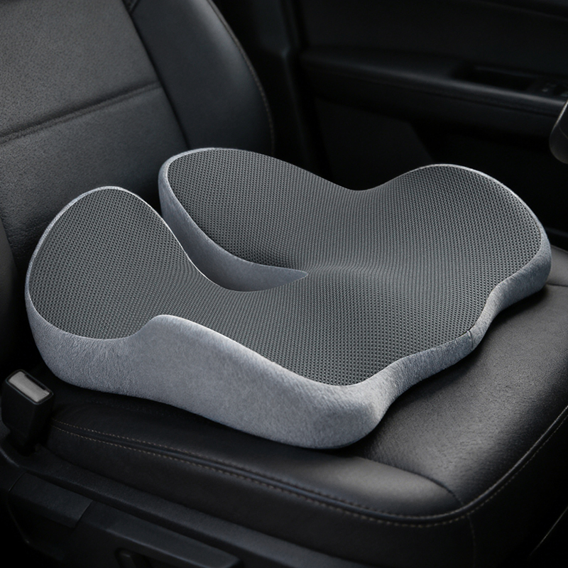 Портативная подушка для автомо – обзор и цена Car Seat Cushion Memory Foam