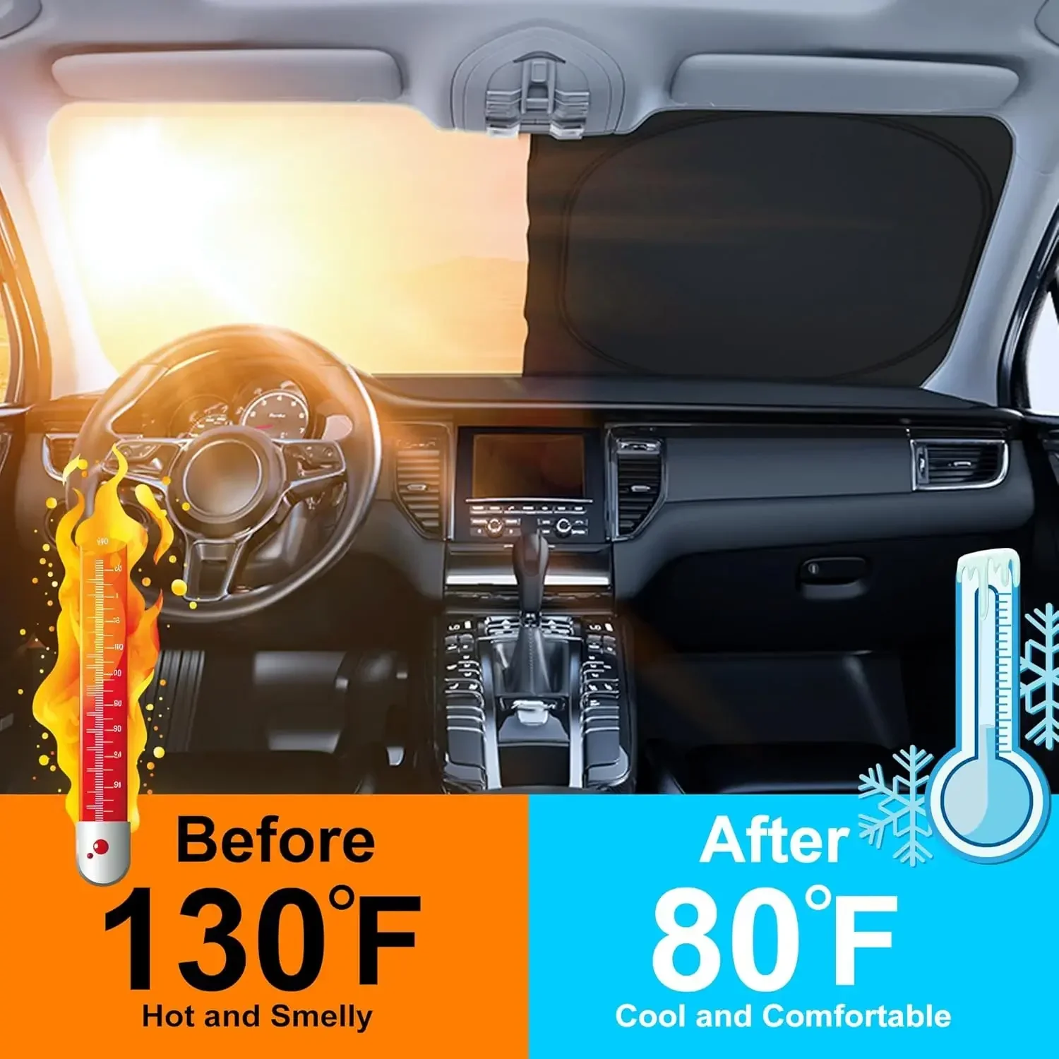 Солнцезащитный экран для лобов – обзор и цена Car Accessories Interior