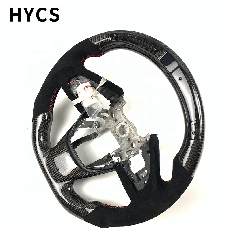 Накладка на руль из карбона со – обзор и цена Steering Wheel Cover