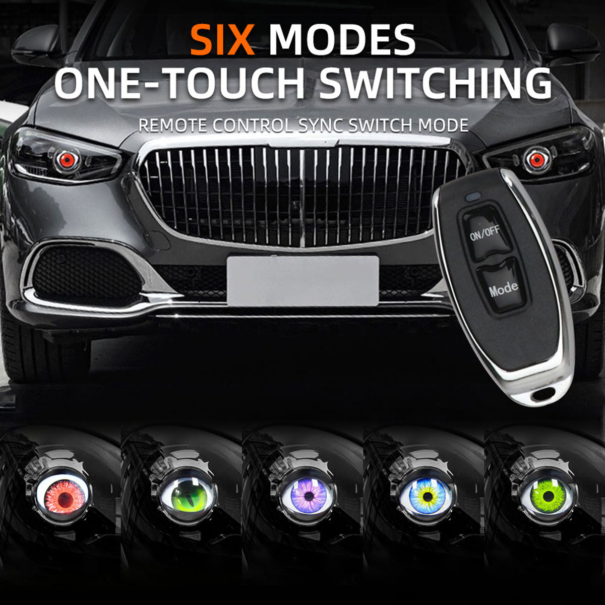 3-дюймовые автомобильные свето – обзор и цена Car Accessories Evil Eye